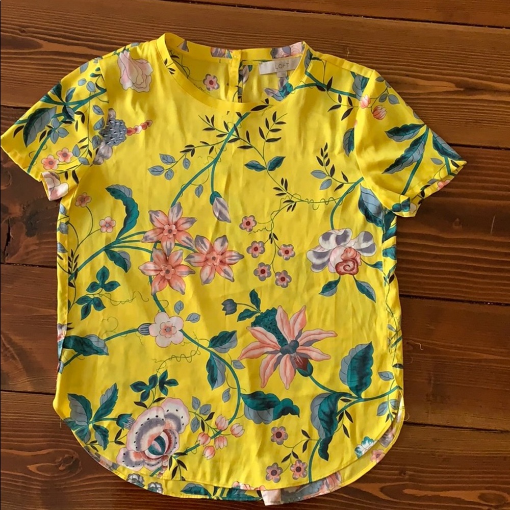 Loft • vibrant blouse